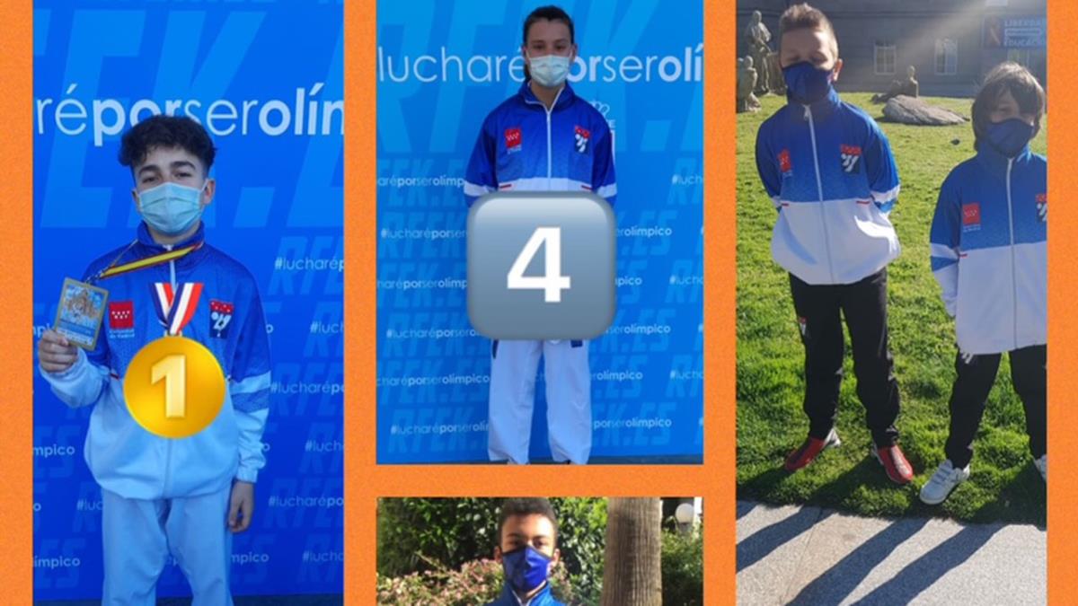 El club fuenlabreño ha vuelto de la competición celebrada en Ourense con tres nuevas medallas