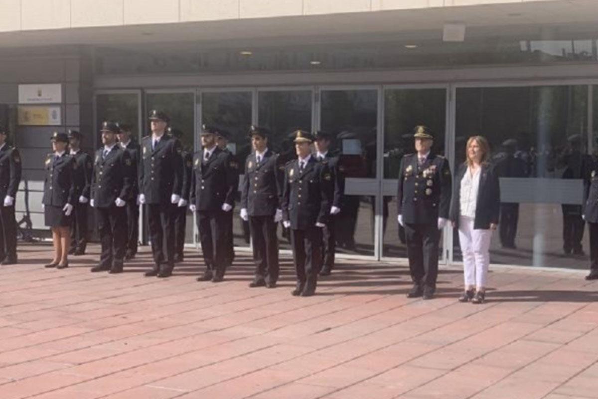 El jefe de la Comisaría Local de Policía Nacional de Alcorcón se jubila tras haber superado el covid19 y después de cuatro años y medio en el cargo 
