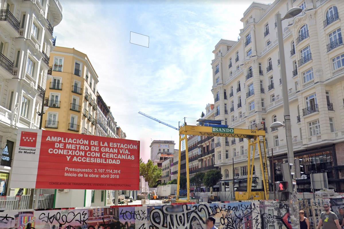 Las obras en la estación de Metro de Madrid se alargarán hasta 2021