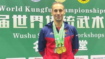 Se hizo con el 1º puesto en Palo de Mono en el Campeonato del Mundo celebrado en China 