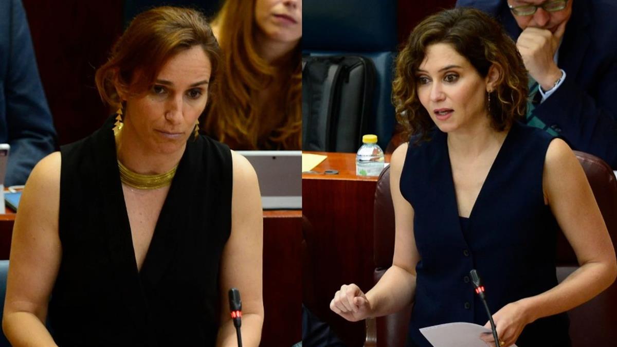 La Asamblea de Madrid fue nuevamente convertido en un ring por la presidenta regional del PP y la portavoz de Más Madrid 