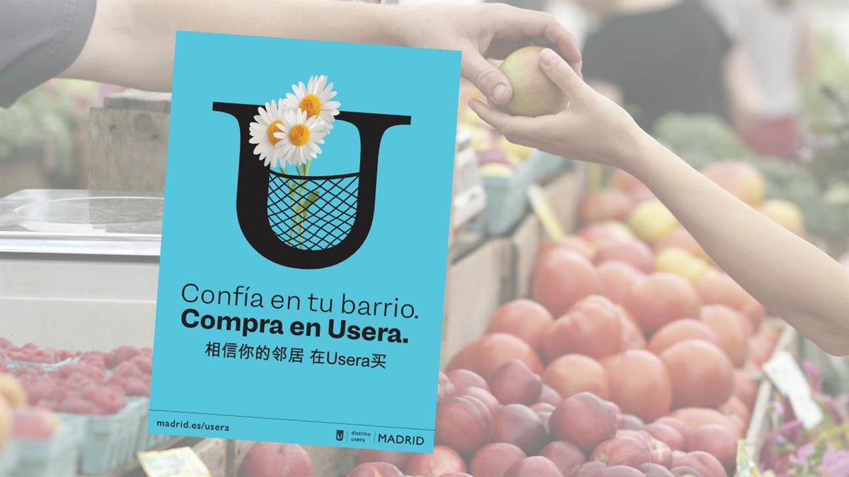 Una campaña para apoyar al pequeño comercio de la zona
