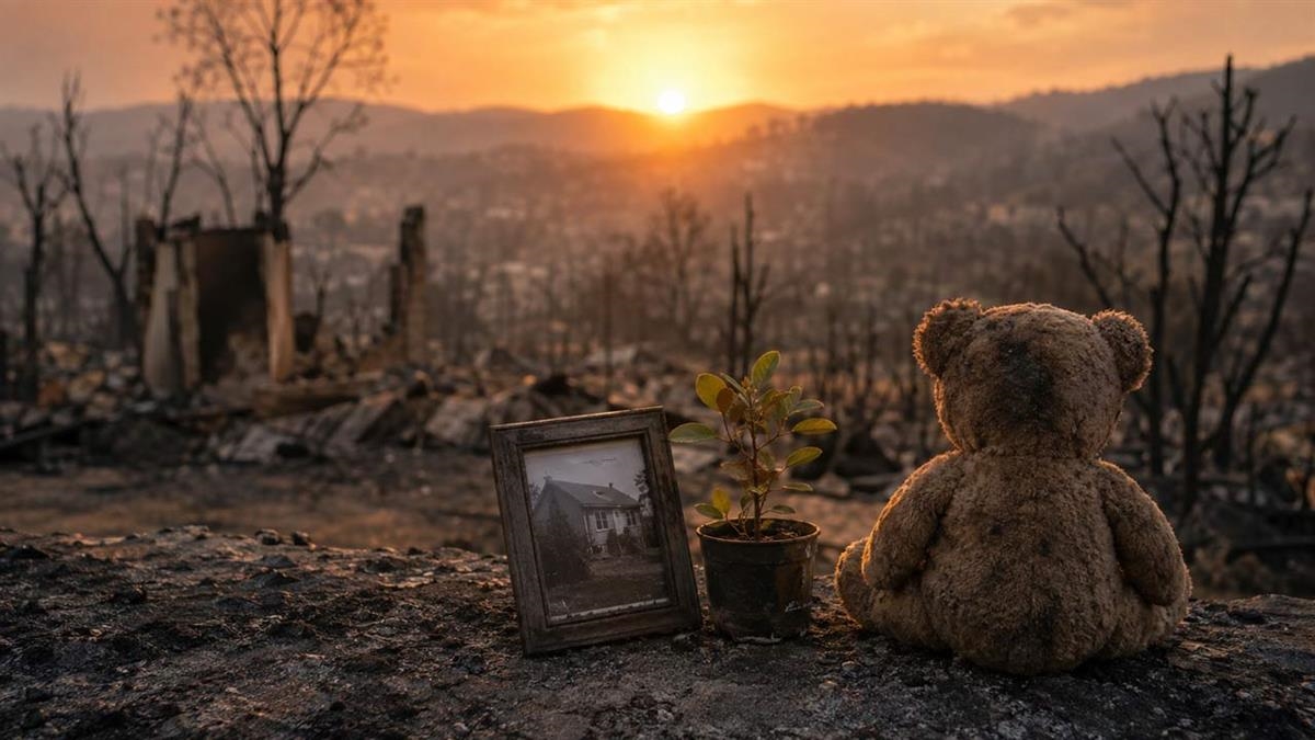 Cómo entender y acompañar el duelo de quienes han perdido su hogar, sus recuerdos o su forma de vida en los incendios de Madrid