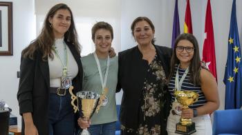 Las chicas de Arqueros, campeonas de España