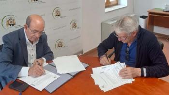 El Escorial firmó el convenio de colaboración con el Club Ciclista Escurialense