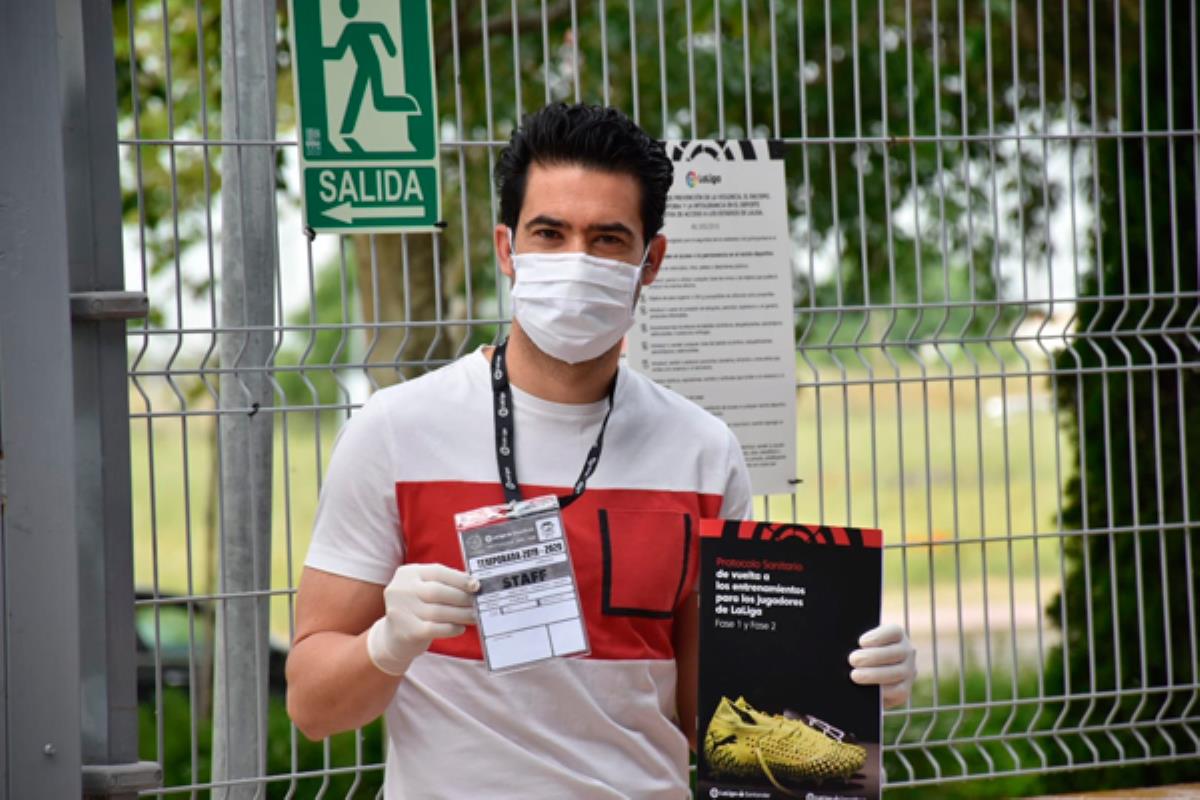 Como había estipulado el club, los futbolistas están pasando las pruebas este jueves