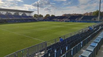 Las obras de ampliación del estadio Fernando Torres han reducido el aforo de las instalaciones a 1.400 personas