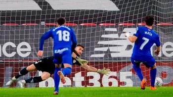 Los de Bordalás cayeron ante los vascos por un contundente 5 a 1