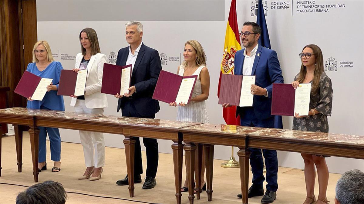 La ciudad ha firmado el convenio de colaboración con el Ministerio de Transportes, Movilidad y Agenda Urbana