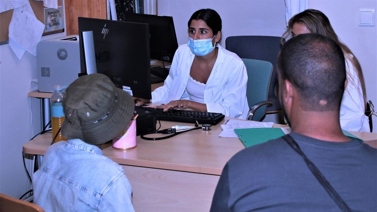 El centro participa un verano más en el programa "Vacaciones en Paz", que permite evaluar el estado de salud de los menores acogidos por familias fuenlabreñas