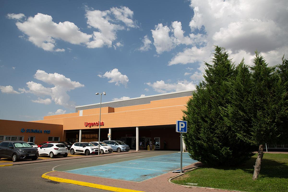 El centro limito su trabajo asistencial como consecuencia del temporal de hielo y nieve en la localidad