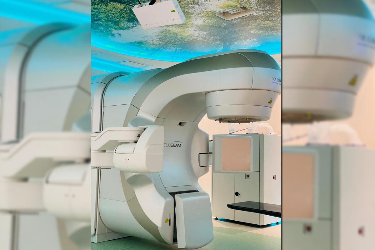 El equipo TrueBeam fue puesto en marcha hace un año