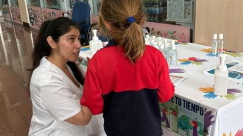 El Hospital público Infanta Cristina celebra el Día Mundial de la Higiene de Manos con actividades para pacientes y profesionales

