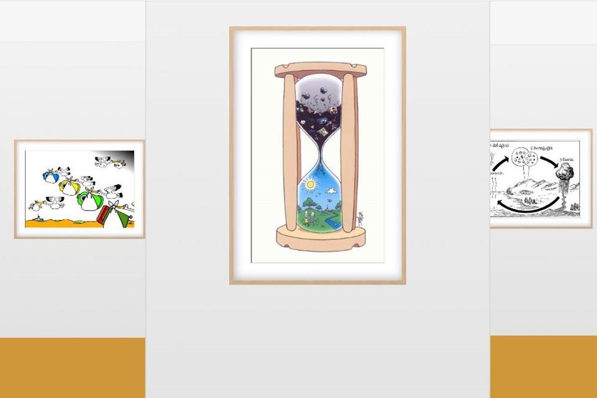 La sala virtual del Instituto Quevedo presenta una muestra de láminas y viñetas sobre el desarrollo sostenible