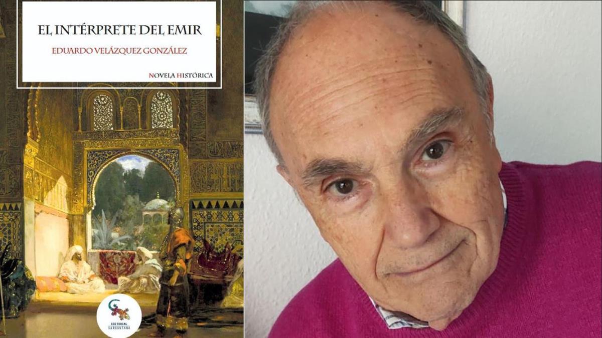 Eduardo Velázquez, vecino de la ciudad, presenta su obra 'El intérprete del emir'