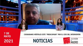 El portavoz de Ciudadanos en Móstoles, José Antonio Luelmo, fundamenta el cese del interventor en los informes desfavorables contra Noelia Posse
