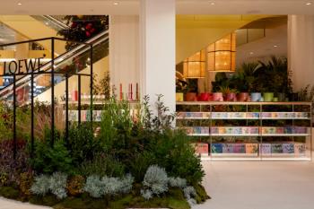 Los grandes almacenes de la Castellana cuentan con su propio jardín de perfumes mediterráneo