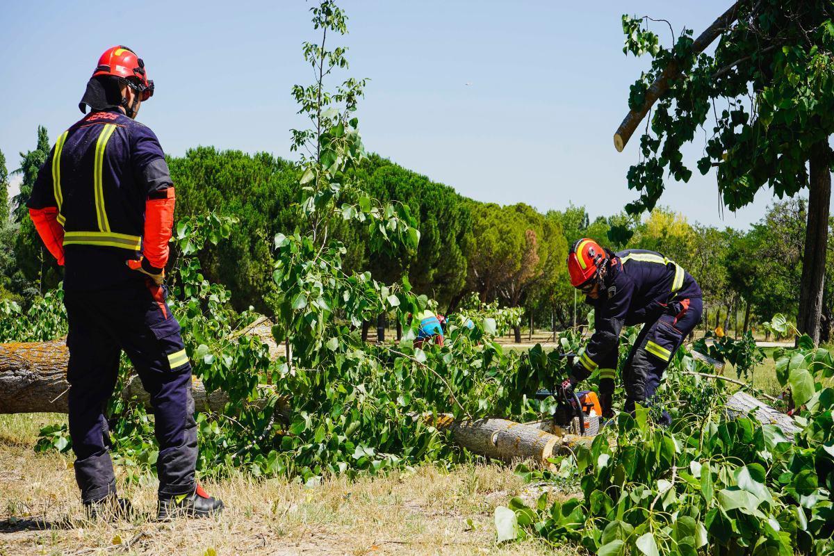 Los fuertes vientos habían provocado el cierre temporal de la zona de ocio