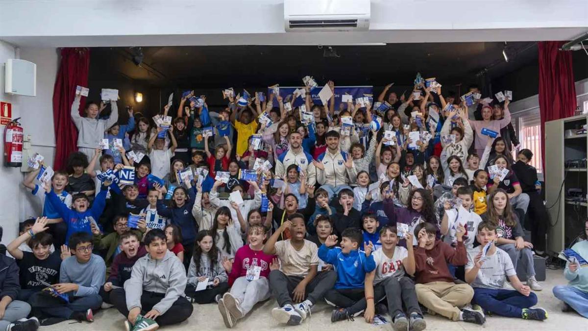 El conjunto y su fundación llevaron su proyecto educativo al CEIP Carmen Conde 