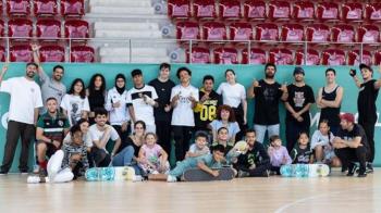 Esta vez han llevado los deportes urbanos a los niños y niñas del Centro Fundación Rafa Nadal de Madrid
