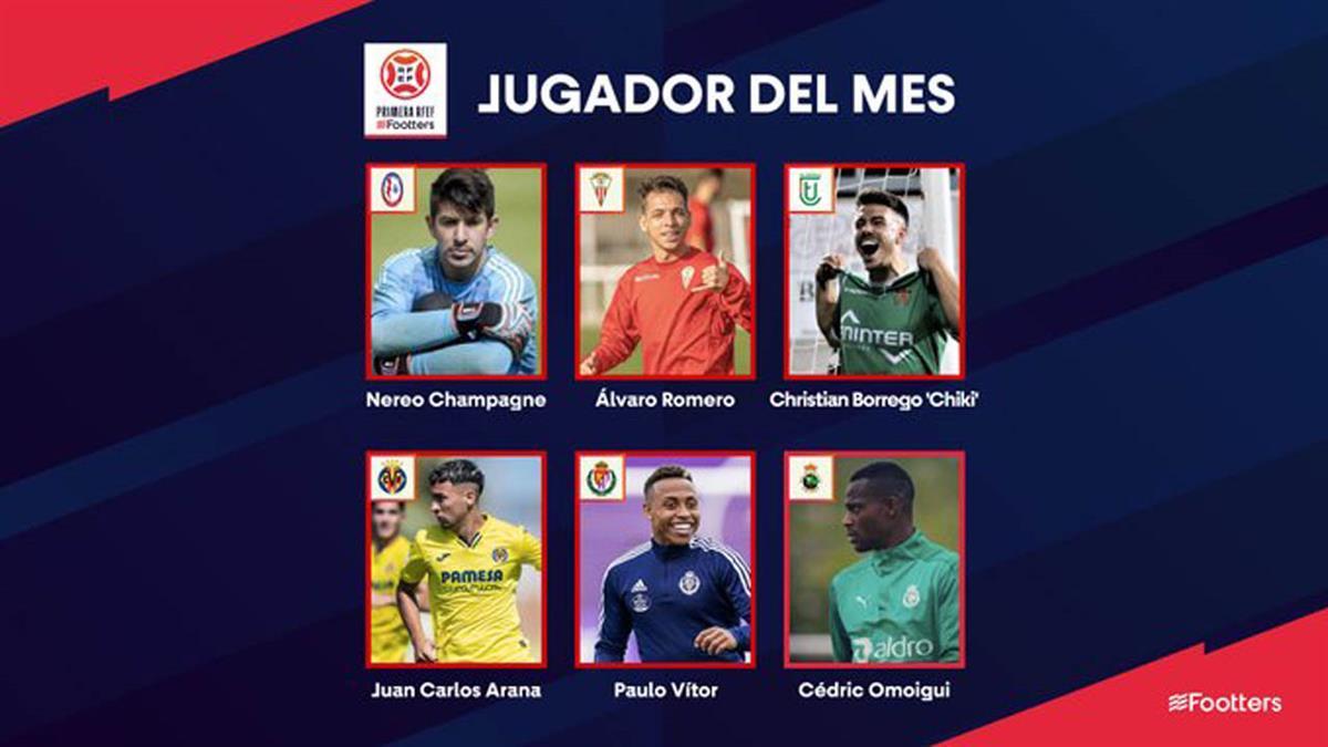 Footters ha abierto el plazo para votar al mejor jugador del mes pasado entre los que se encuentra un jugador del Rayo Majadahonda