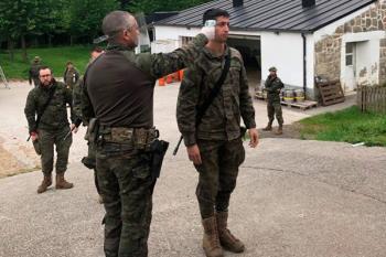 Están almacenados en el acuartelamiento de la Unidad de Apoyo Logístico Sanitario