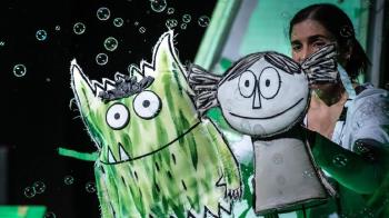 Este entrañable personaje cobra vida en un espectáculo de títeres, música y poesía visual