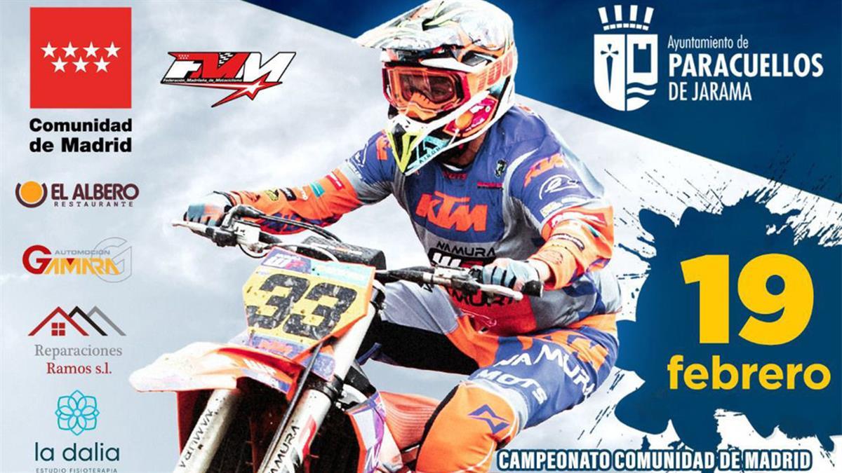 El motocross regresará a Paracuellos de Jarama el domingo 19 de febrero con la disputa de una prueba del Campeonato de Madrid