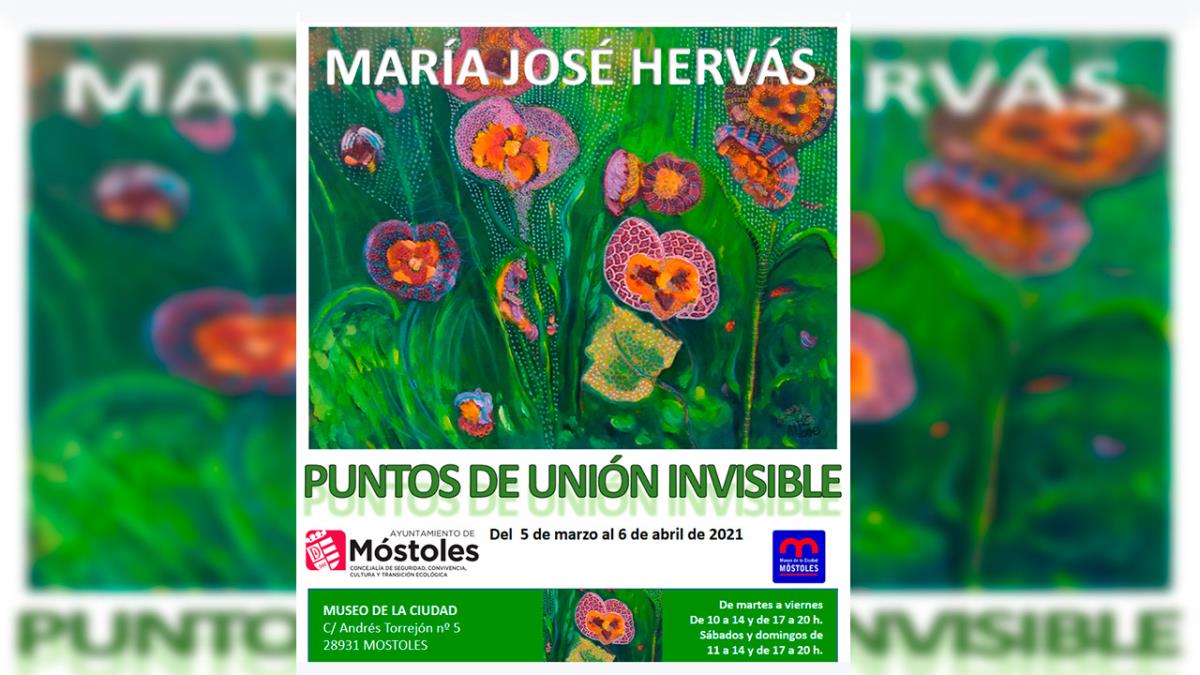 María José Hervas presenta su exposición 'Puntos de Unión Invisible'