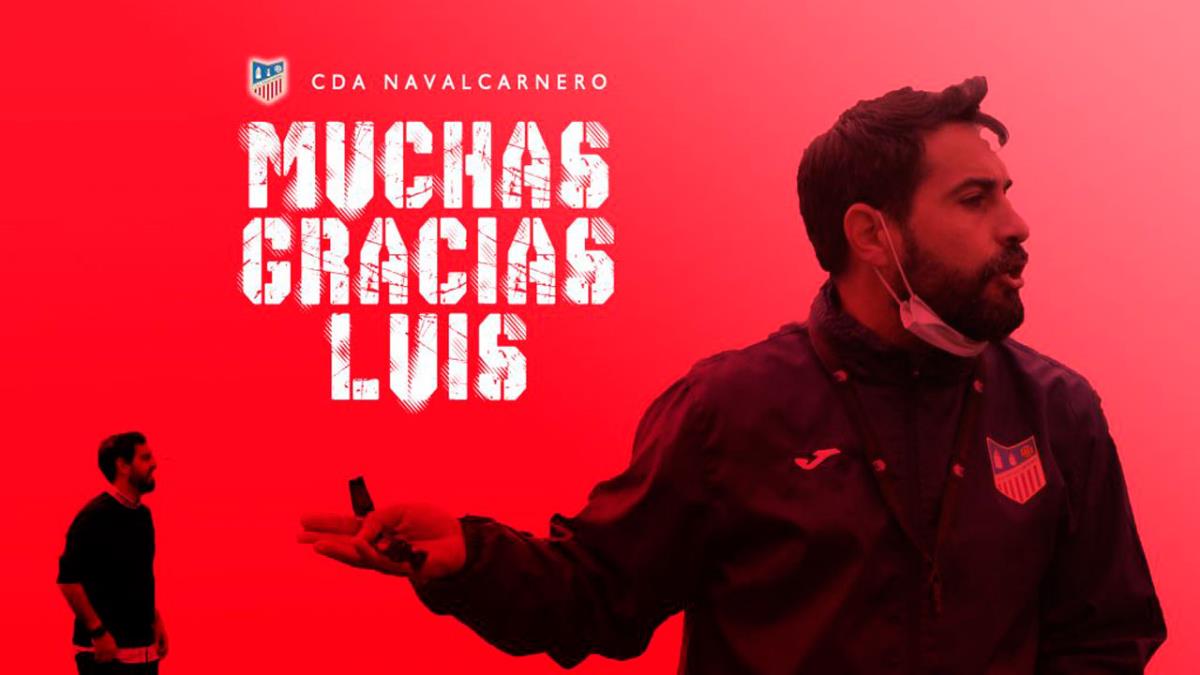 El técnico, que ha hecho historia con el club navalcarnereño, no seguirá la próxima temporada