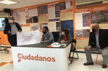 Lezcano presenta las sugerencias del partido naranja al Plan General de Ordenación Urbana
