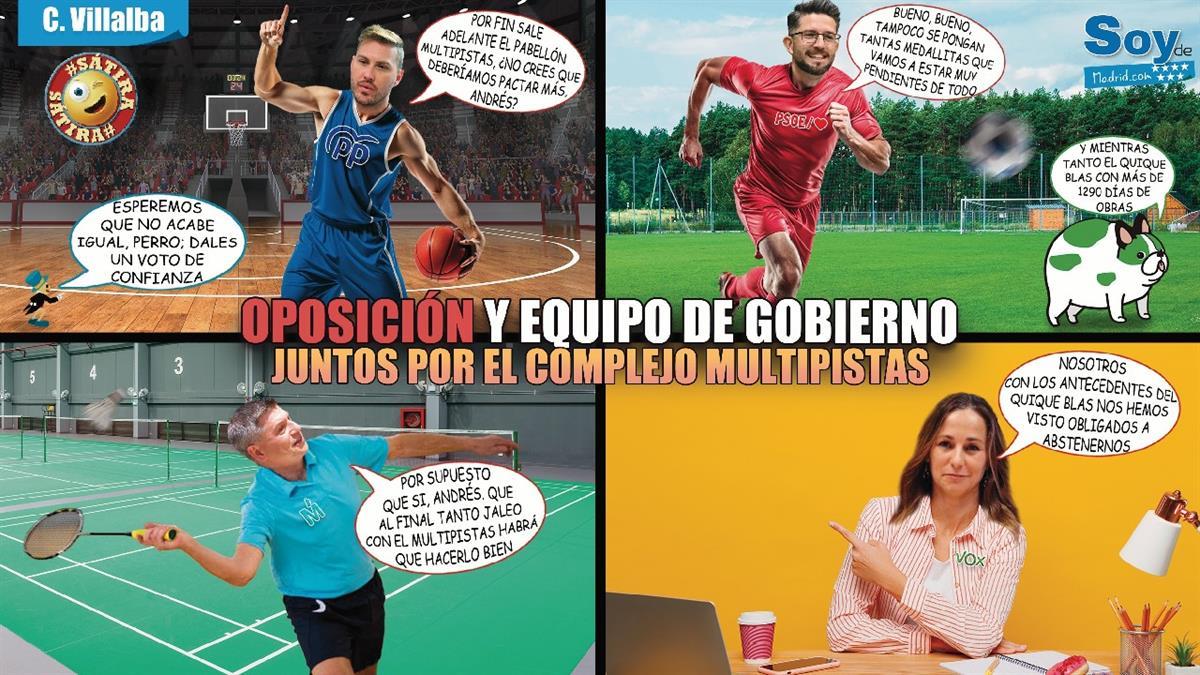 El Pabellón Deportivo Multipistas será una realidad en Collado Villalba 