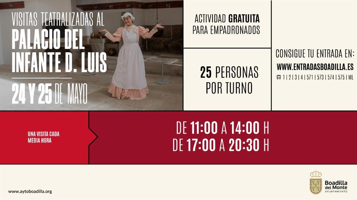 Las visitas se podrán realizar entre los días 24 y 25 de mayo 