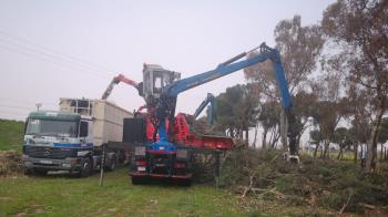 Se ha necesitado maquinaría especifica para poder realizar correctamente el trabajo