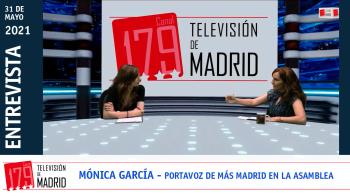 Hablamos con la portavoz de Más Madrid en la Asamblea, Mónica García, sobre la situación de la sanidad pública, el aborto y la hoja de ruta de su formación
