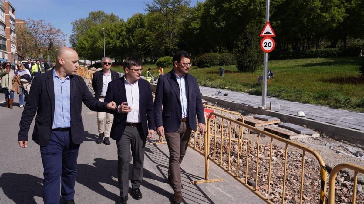 El Ayuntamiento de Madrid restaura las calles perimetrales de la Colonia Urpisa