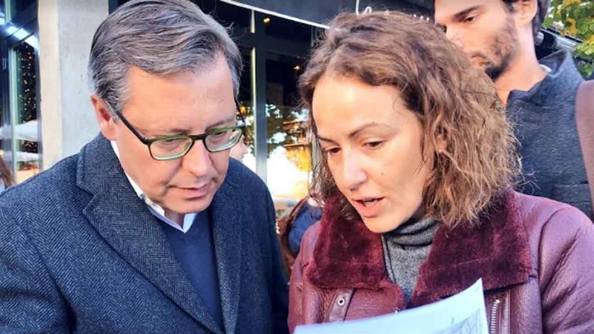 Cuca Gamarra solicita en el Congreso la comparecencia de los presidentes de Aena y Enaire para solucionar el problema de los sobrevuelos en Sanse 