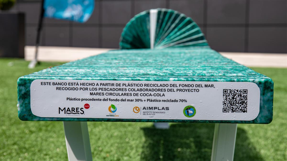 Una iniciativa de 'Mares Circulares', un proyecto de Coca-Cola para dar una nueva vida a la basura del mar 