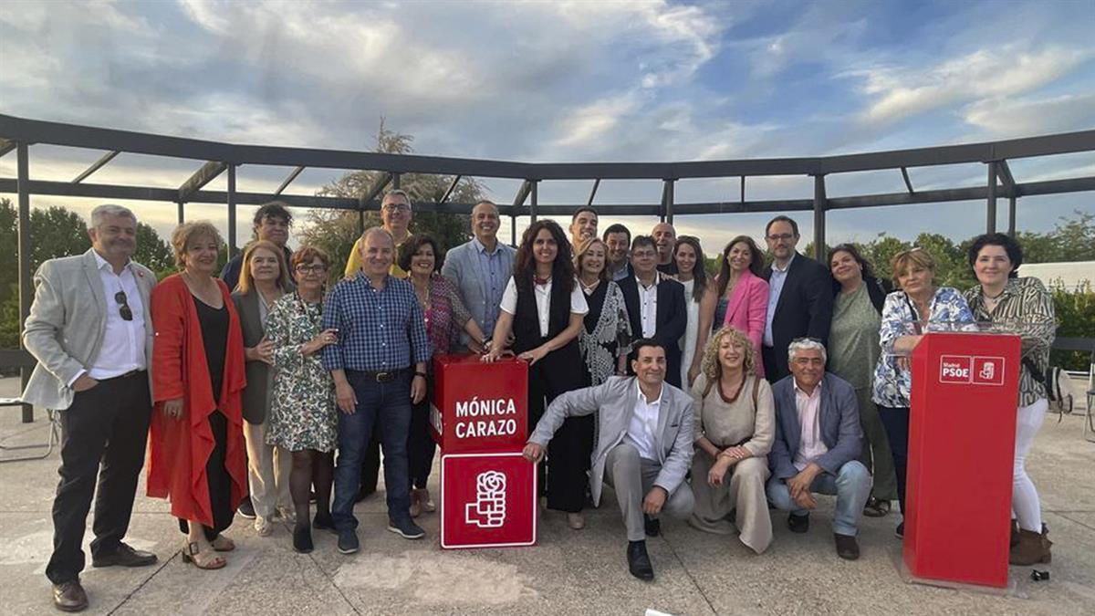 Mónica Carazo agradece el apoyo de los ripenses y se reúne con su comisión ejecutiva