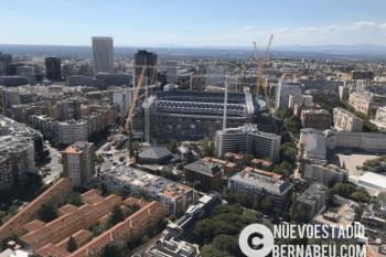 Tras 15 meses de obras ya ha finalizado el desmontaje en los fondos norte y sur, y en el lateral del paseo de la Castellana