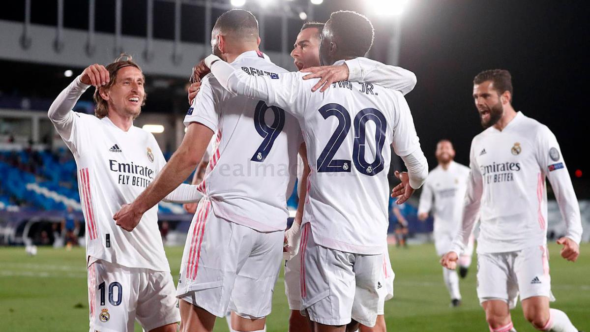 Los blancos ganaron por tres a uno a un Atalanta minado