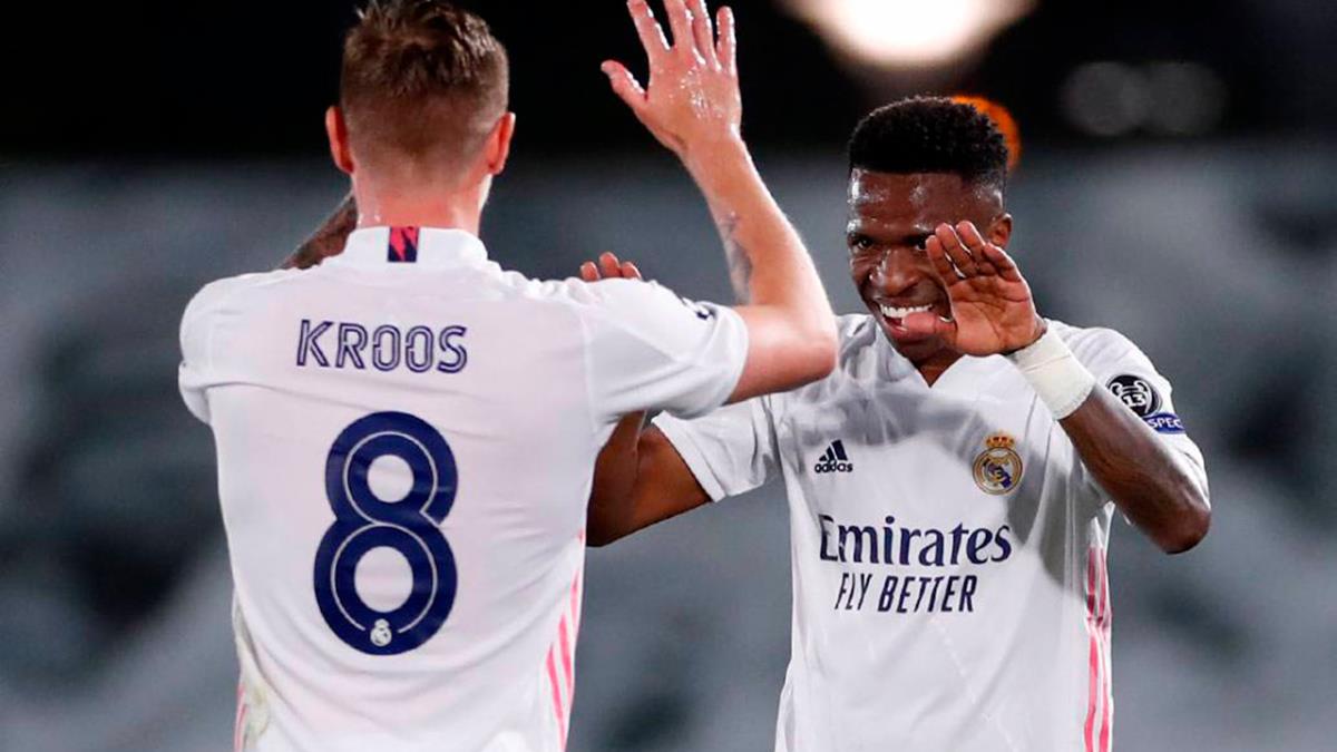 Los blancos se impusieron ante unos reds poco luchadores en la primera mitad  y esperan reiterar victoria en Anfield