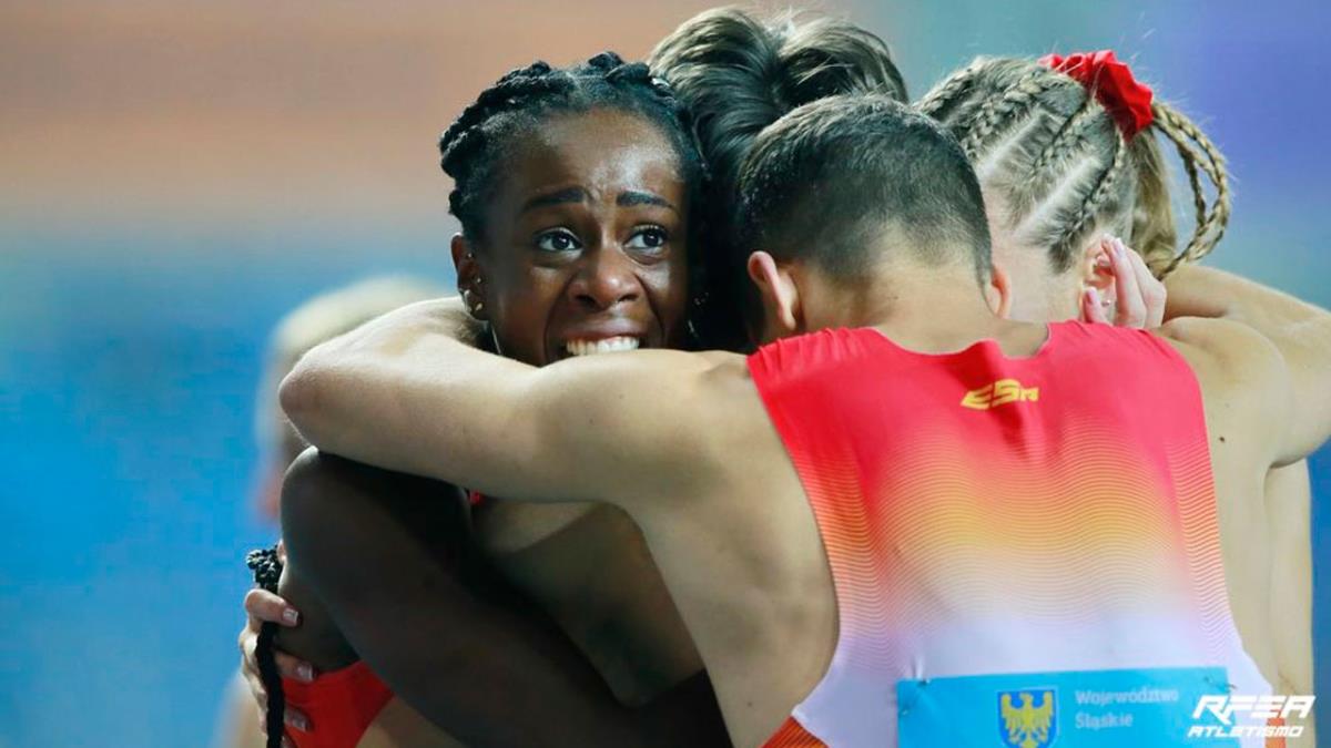 El cuarteto español se metió en la final del Mundial de relevos Silesia 2021, logrando el billete a Tokio