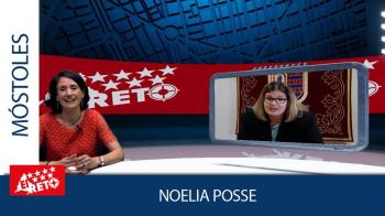 La alcaldesa de Móstoles, Noelia Posse, explica cuál es el principal desafío de la ciudad en lo que queda de legislatura
