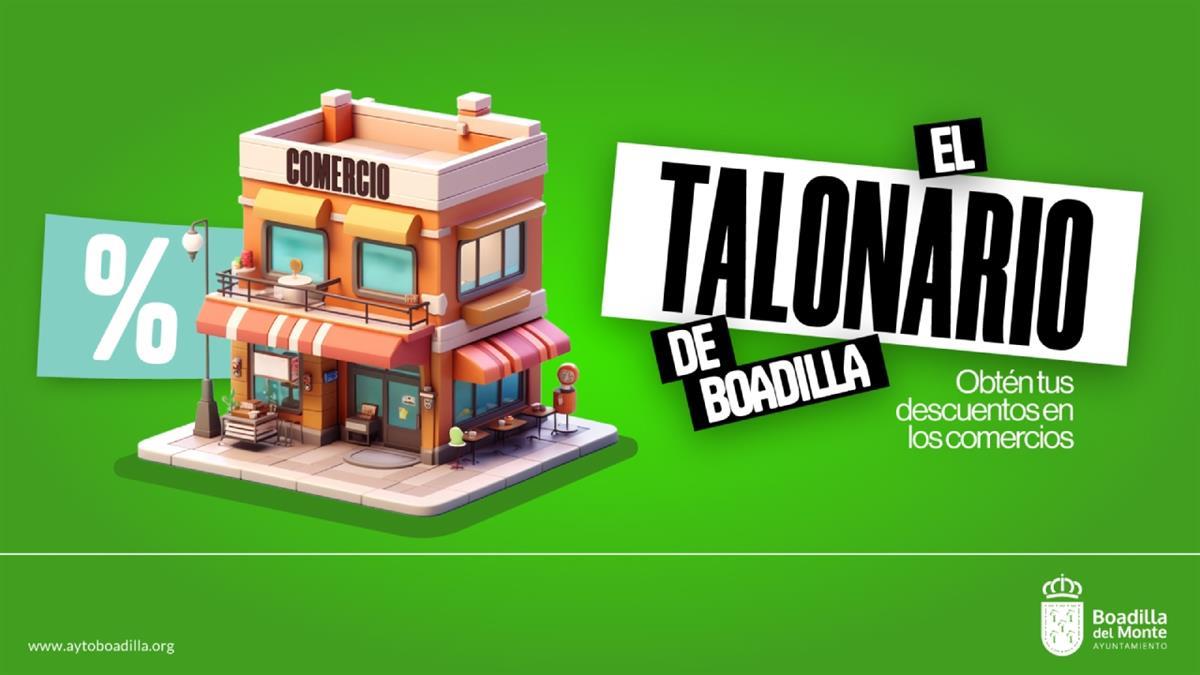 El Talonario de Boadilla ofrece descuentos en 150 comercios locales 