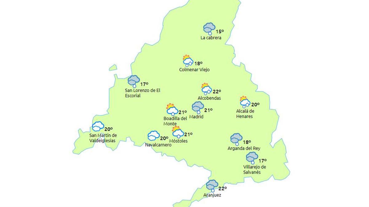Sábado primaveral y domingo veraniego