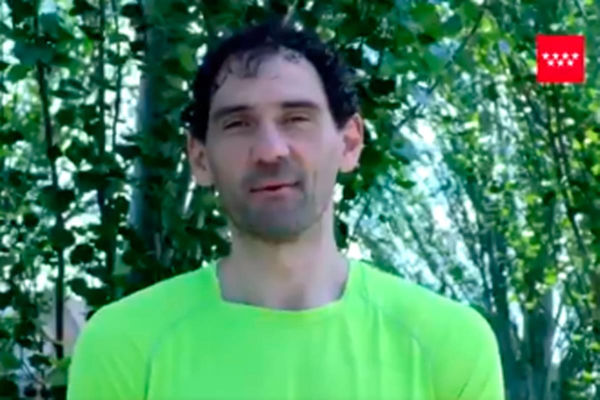 Es el protagonista de un vídeo de la Comunidad de Madrid con relación al deporte al aire libre