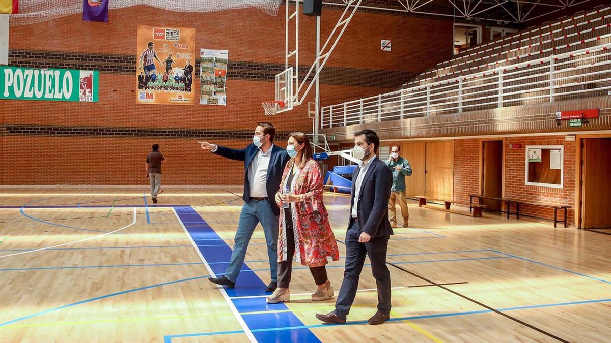 El Gobierno municipal ha invertido 160.000 euros en esta pista que se ha instalado aprovechando los meses de verano
