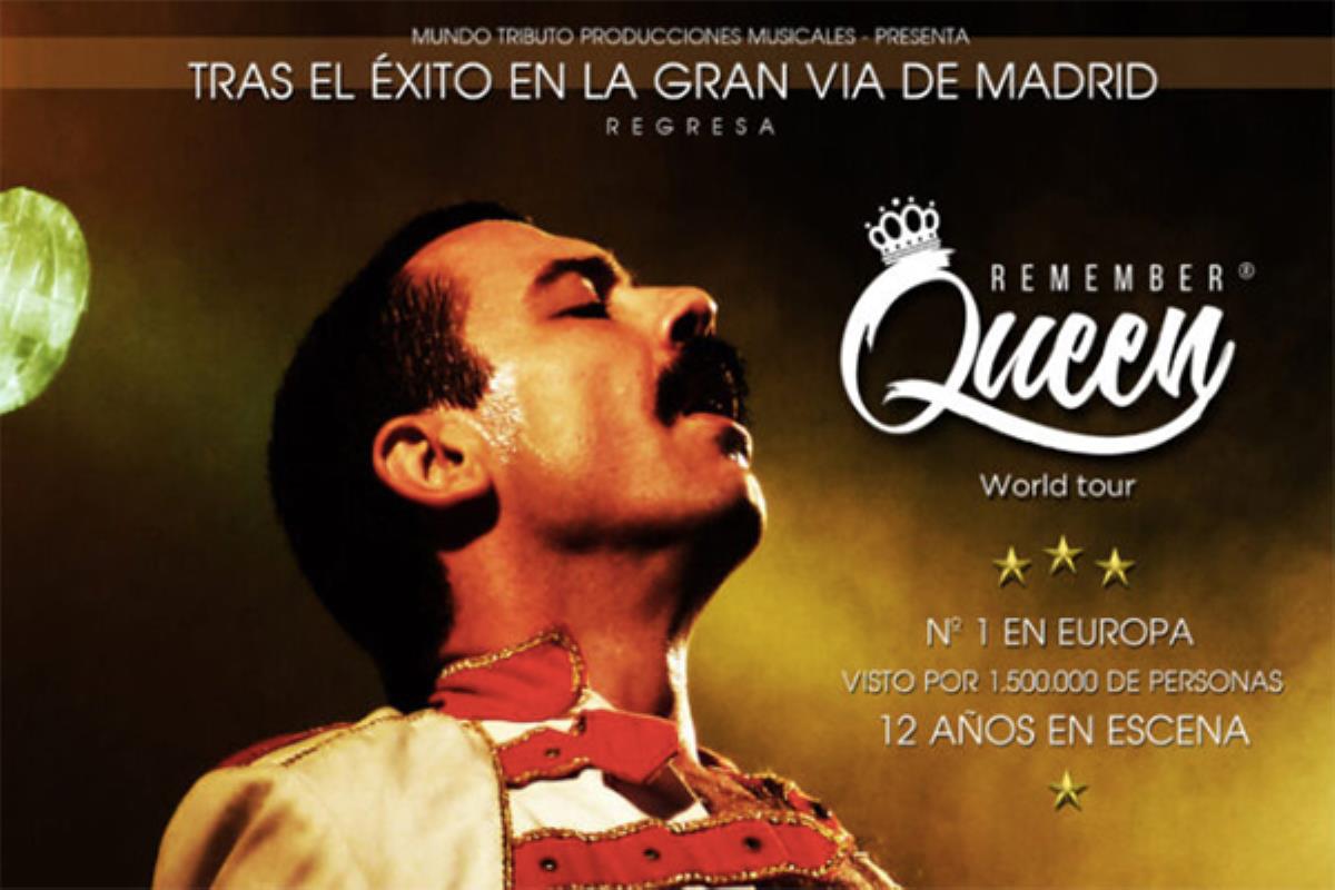 'Remember Queen', espectáculo organizado por el área de Festejos