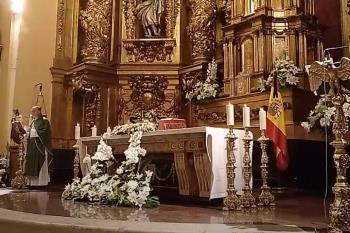 El viernes 26 de junio a las 20:00h se celebra la misa presidida por el obispo D. Ginés García Beltrán 
